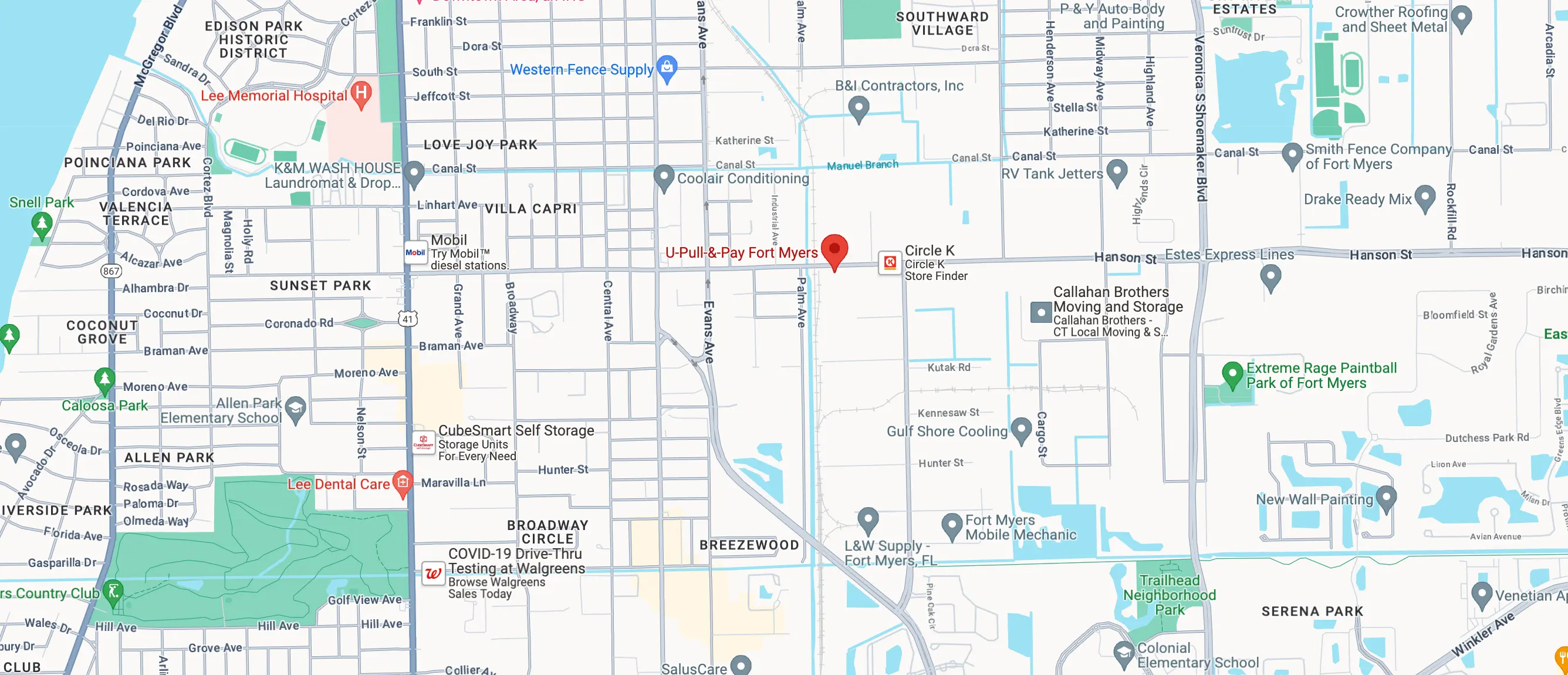 HOURS, ADMISSION AND YARD MAP HOURS, ADMISSION AND YARD MAP