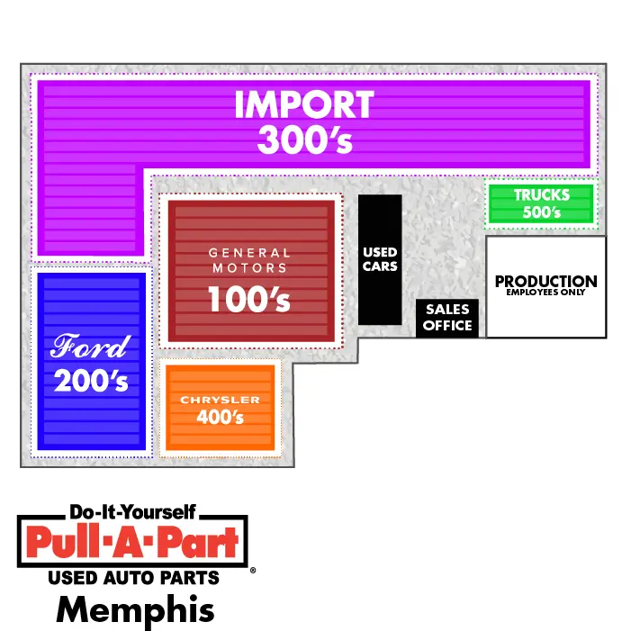 HOURS, ADMISSION AND YARD MAP