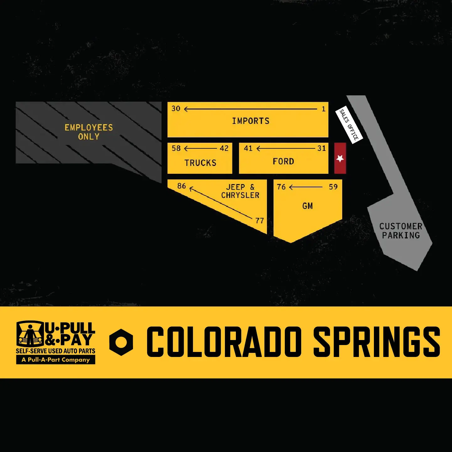 HOURS, ADMISSION AND YARD MAP HOURS, ADMISSION AND YARD MAP