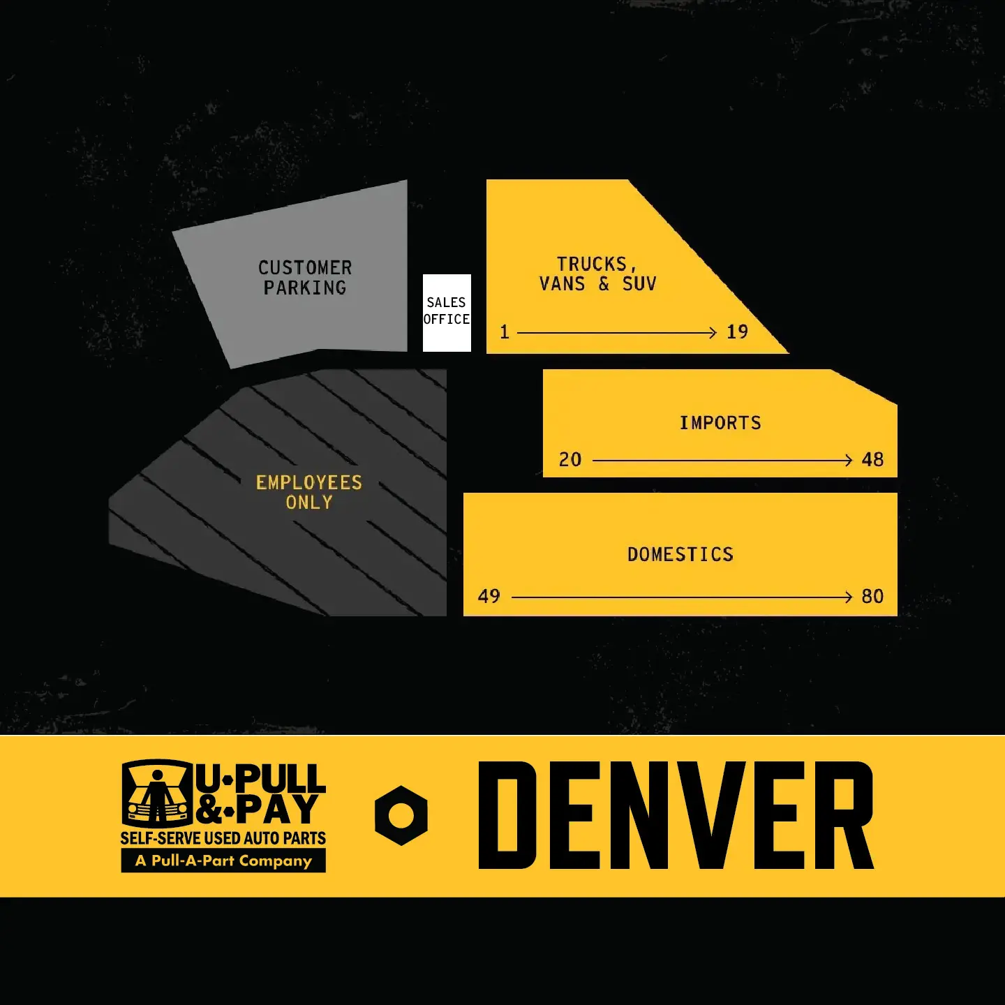 HOURS, ADMISSION AND YARD MAP HOURS, ADMISSION AND YARD MAP