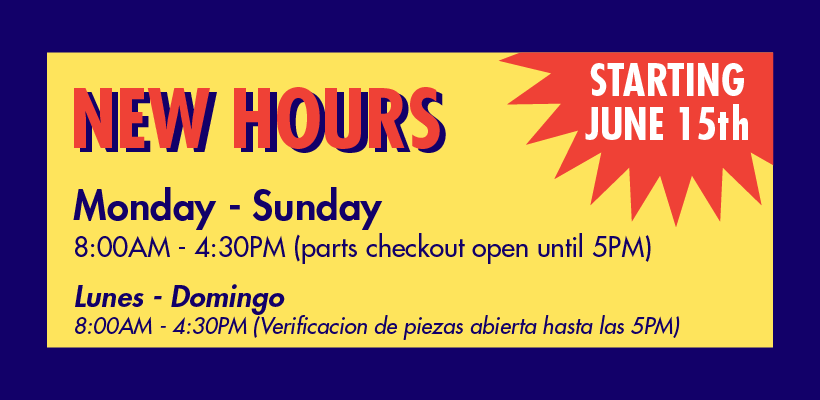 2026 new west hours