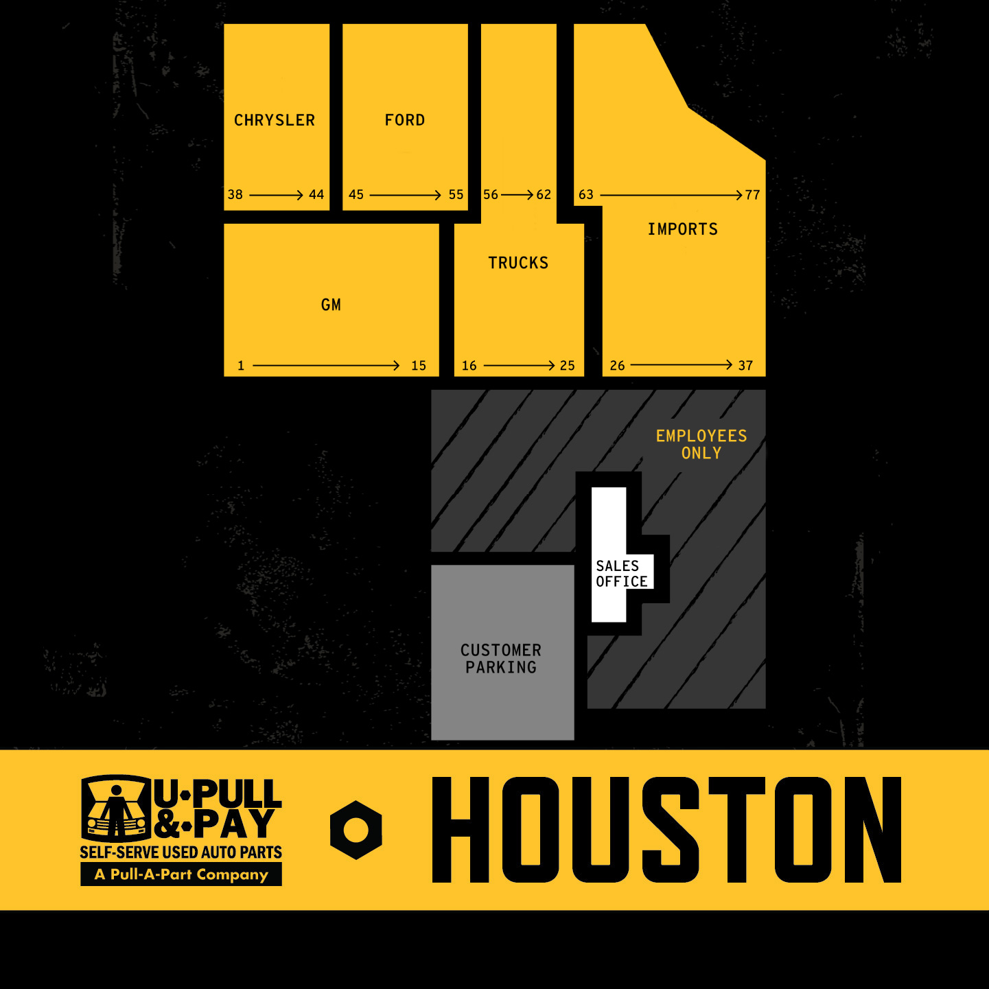 HOURS, ADMISSION AND YARD MAP HOURS, ADMISSION AND YARD MAP