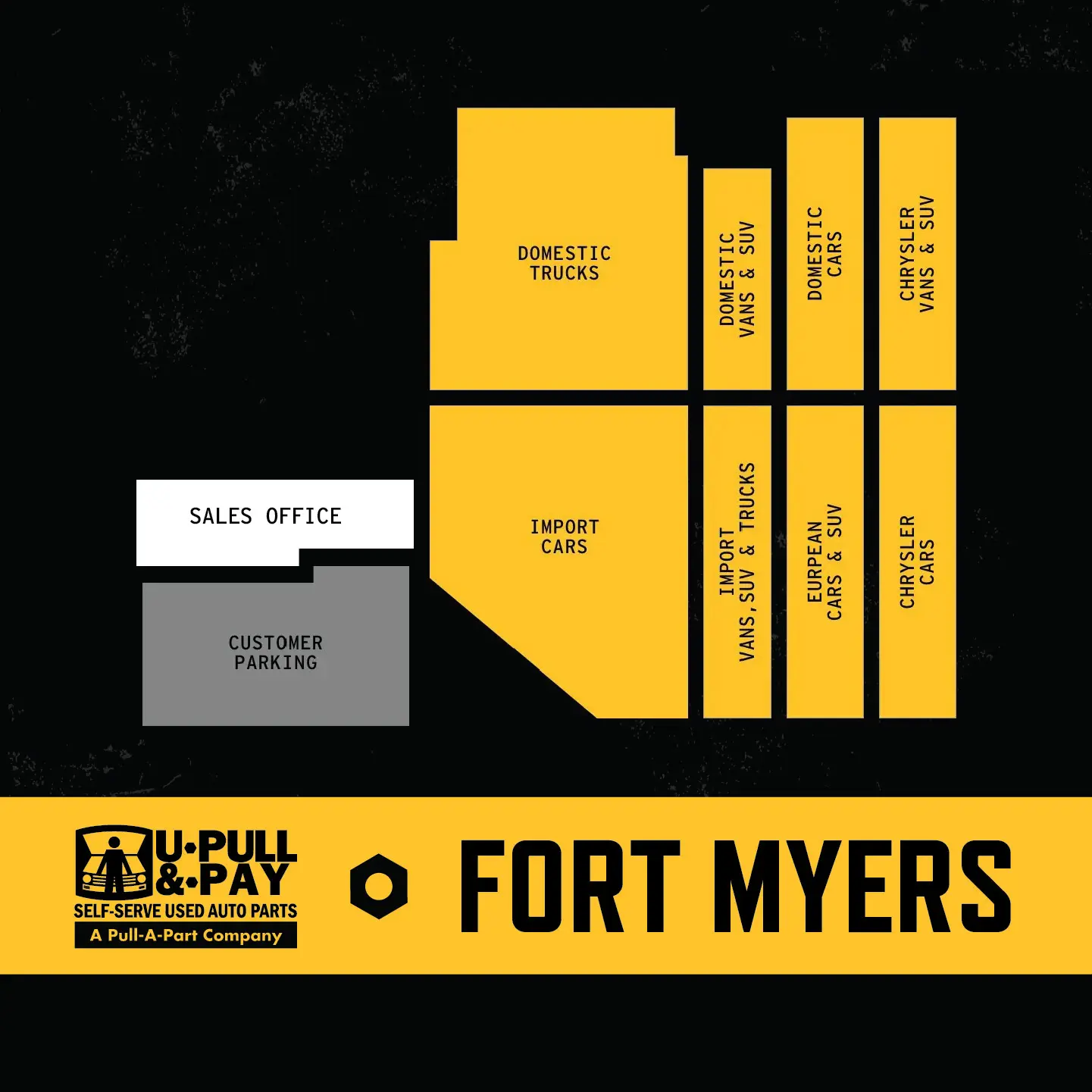 HOURS, ADMISSION AND YARD MAP HOURS, ADMISSION AND YARD MAP