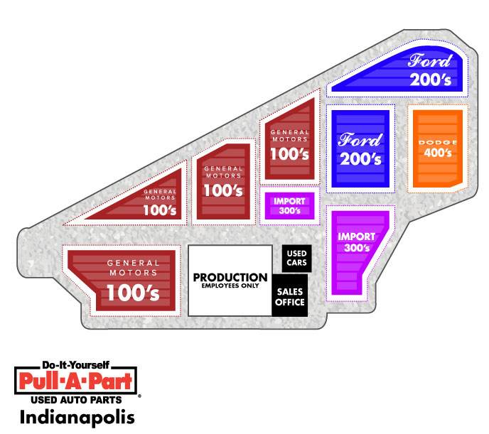 HOURS, ADMISSION AND YARD MAP