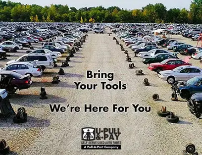 Bring Your Tools to Pull-A-Part. We're Here For You.