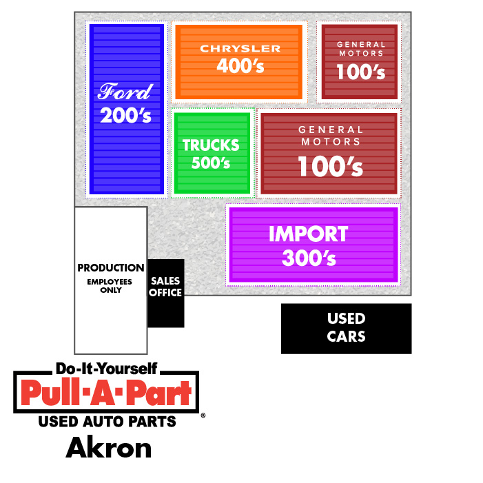 HOURS, ADMISSION AND YARD MAP